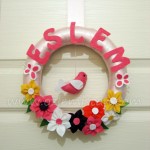 Eslem’in kapı süsü