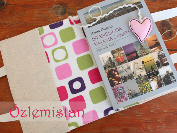 İstanbul temalı kitap kılıfı